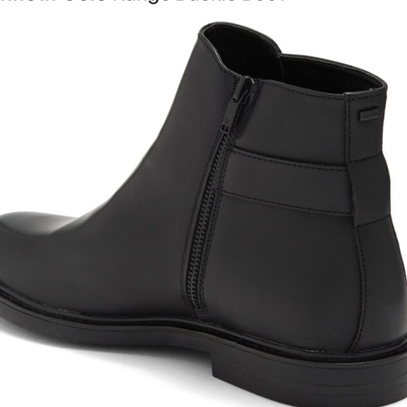 👞 KENNETH COLE REACTION 👞 Range Buckle Black Boot Size: 8.5 - Picture 2 of 13